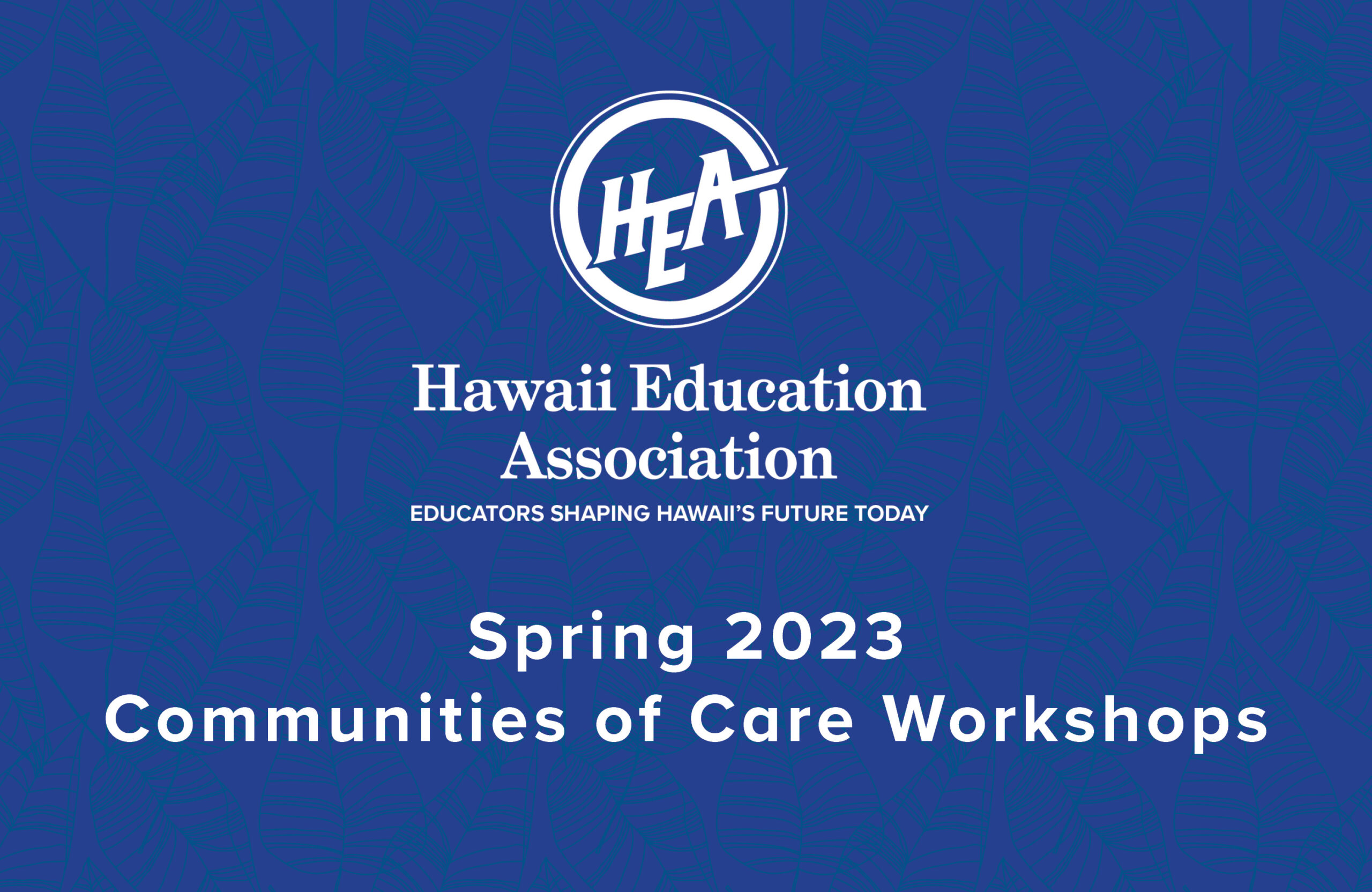 Communities Care Workshop background